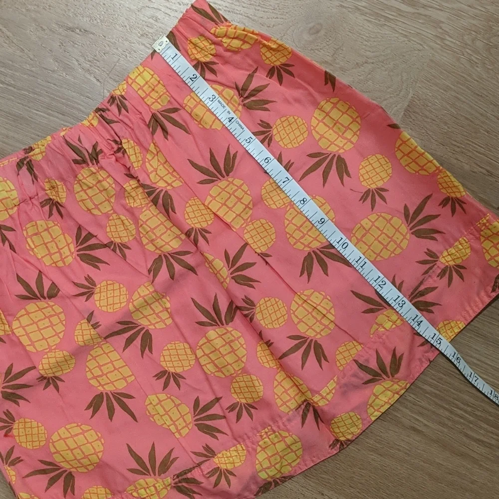 J.Crew Pineapple Mini Skirt XS